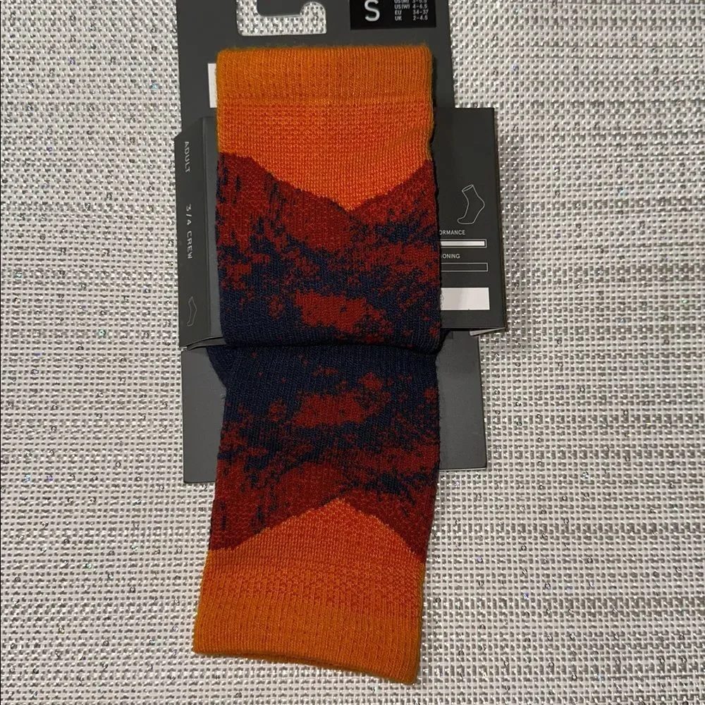 Le Bent Mickey Graglia Pro Series Zero Cushion Merino Wool 3/4 Crew Socks